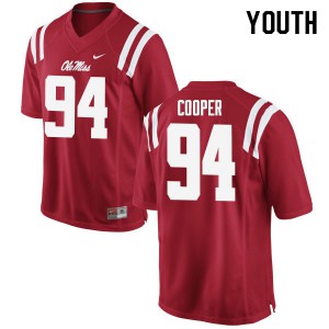 Youth Rebels #94 Jack Cooper Red Official Jersey 733010-477